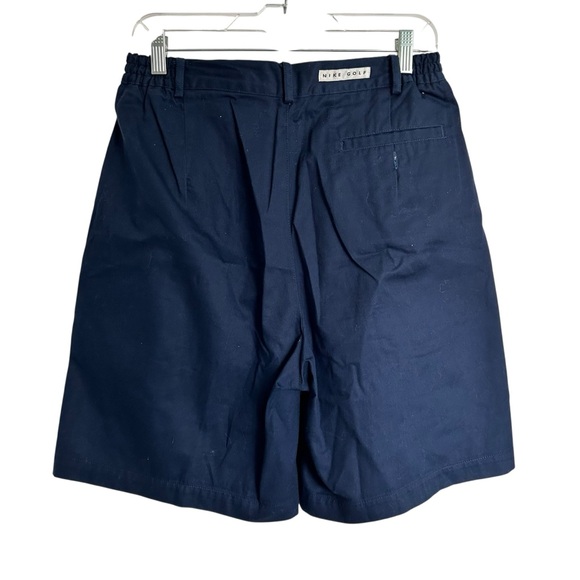 Vintage Nike Golf Navy Blue High‎ Waisted Shorts Womens size 10 - Picture 2 of 6